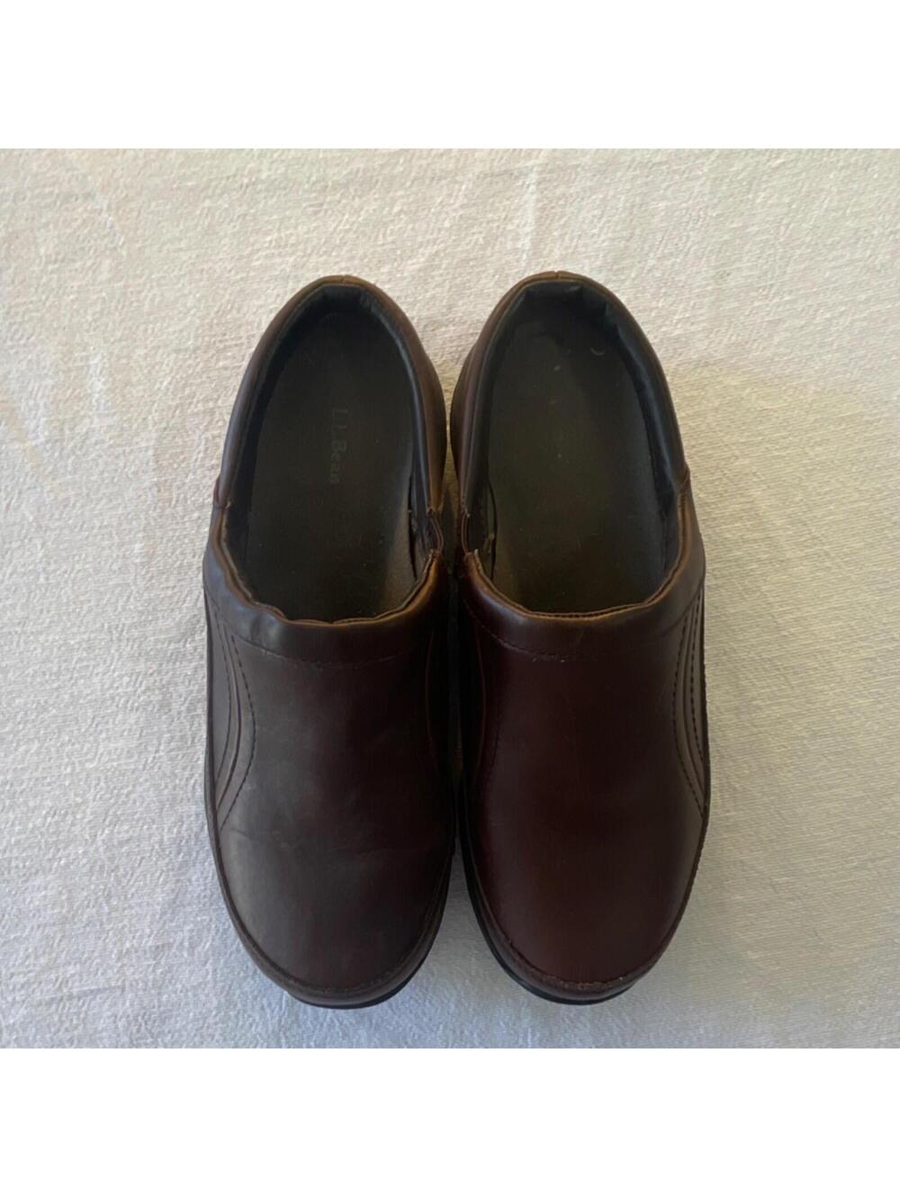 Ll Bean Slip On Leather Shoes